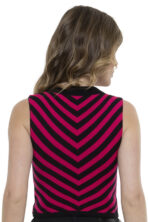 Cropped Tricot Modal Coração Sem Manga [F081] - Image 4