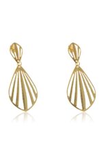 Brinco Grande De Concha Vazada Banhado Em Ouro 18k [F027] - Image 3