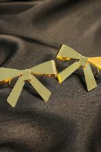 Brinco Ear Cuff Laço Grande Banhado Em Ouro 18k [F027] - Image 2