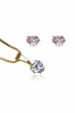 Conjunto Coração De Zircônia [F027] - Image 3