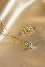 Conjunto Coração De Zircônia [F027] - Image 2