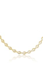 Choker Com Folhas Banhado Em Ouro 18k [F027] - Image 3