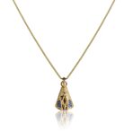 Colar Nossa Senhora Aparecida Banhado Em Ouro 18k [F027] - Image 3