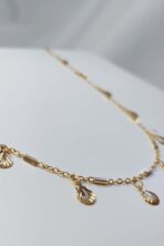 Colar De Mini Conchas Banhado Em Ouro 18k [F027] - Image 2