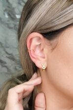 Piercing Fake Banhado Em Ouro 18k [F027]