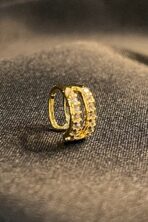 Piercing Fake Vazado Com Zircônia Banhado Em Ouro 18k [F027] - Image 2