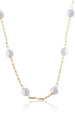 Pulseira Infantil Com Pérolas Banhado Em Ouro 18k [F027] - Image 3
