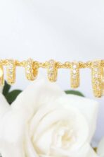 Trio De Argolinhas Com Zirconia Banhado Em Ouro 18k [F027] - Image 3