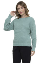 Blusa Tricot Manga Longa Ponto Perola [F081] - Image 5