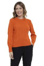 Blusa Tricot Trama Manga Longa [F081] - Image 6