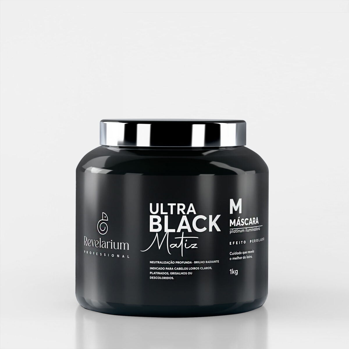 Máscara Matizadora Ultra Black Revelarium Profissional 1kg - Image 1