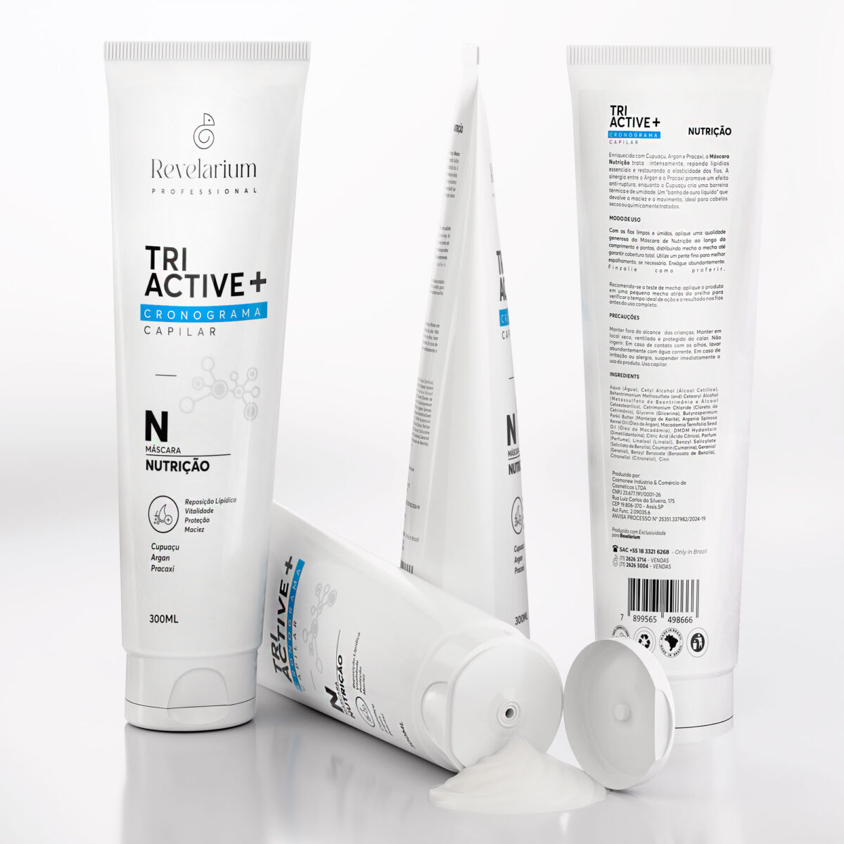 Cronograma capilar Máscara Tri Active Nutrição 300G - Revelarium - Image 2