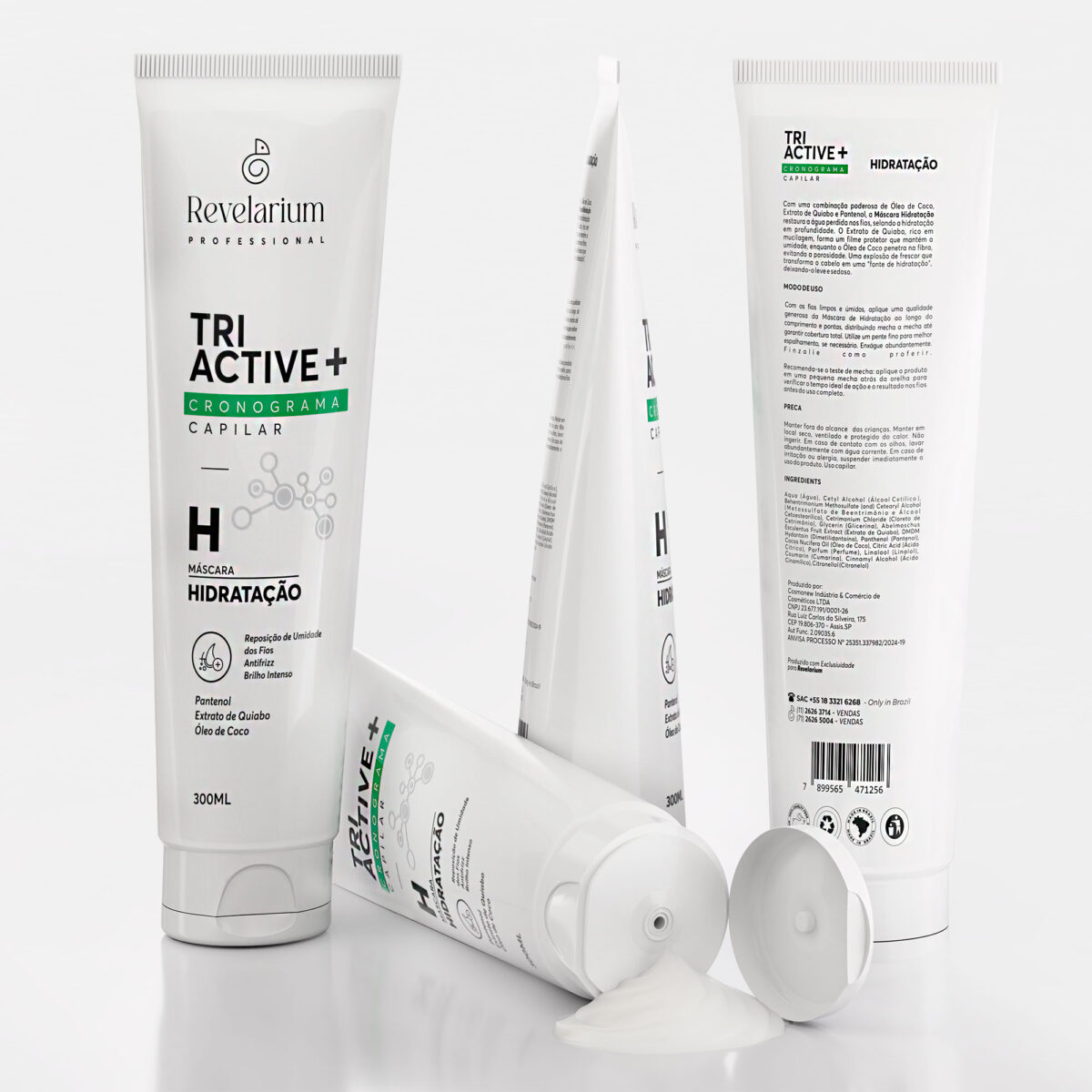 Cronograma capilar Máscara Tri Active Hidratação 300G - Revelarium - Image 2