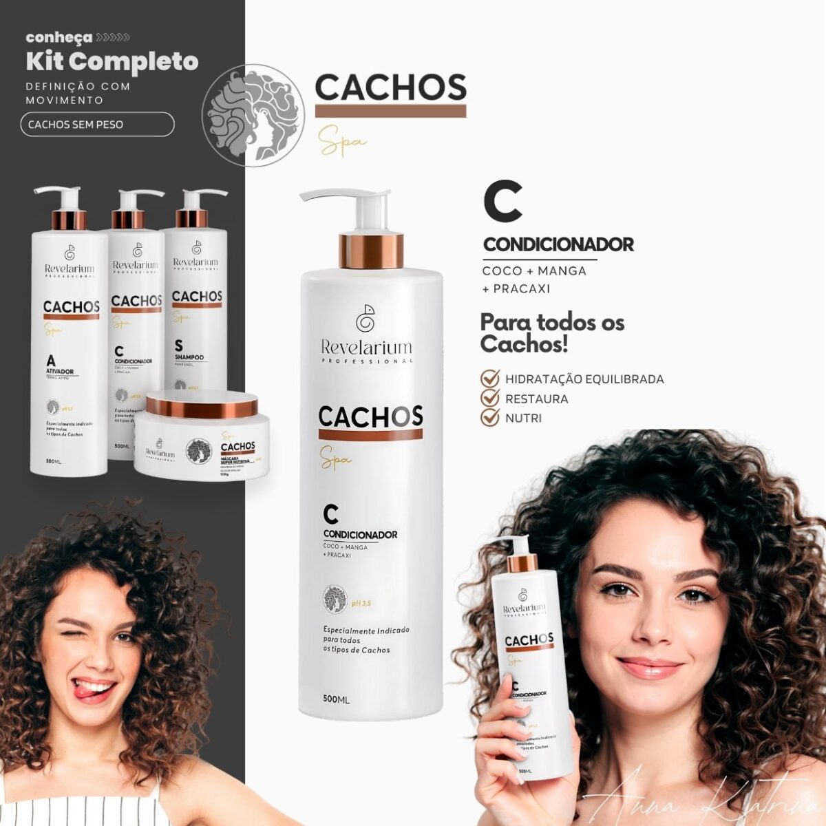 Condicionador de Cachos Spa 500ML - Revelarium - Image 3