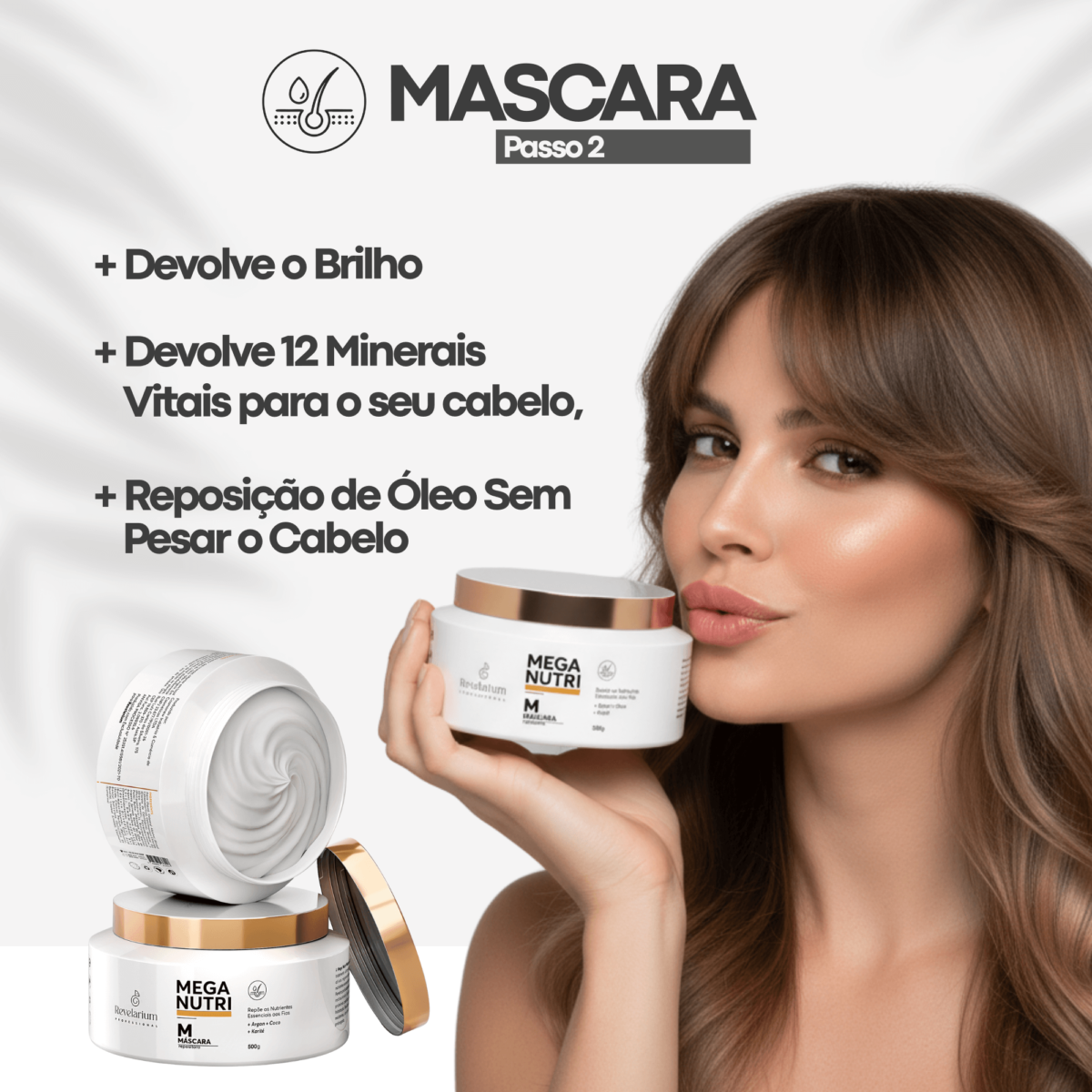 Kit Mega Nutri Shampoo Mascara Condicionador 500ml - Revelarium - Image 5